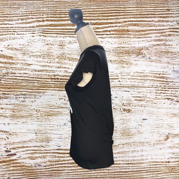 Tiff +Jen Halloween Black Short Sleeve “ I’m Here for the Booz” T-Shirt - Picture 2 of 5